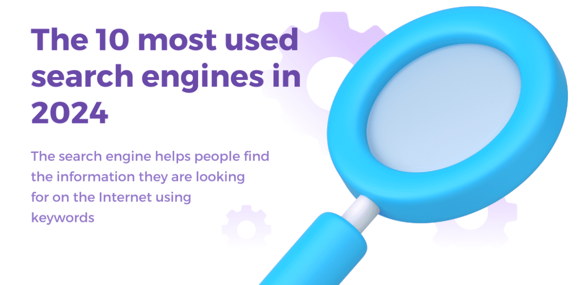 The 10 most used search engines in 2024