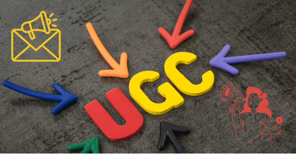 UGC in promotional emails