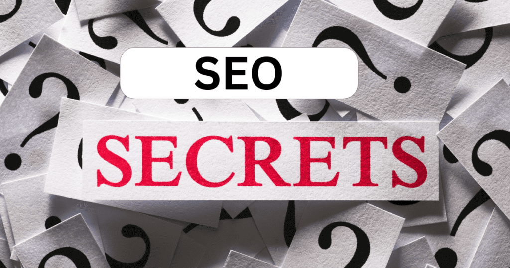 Discover the secrets of SEO